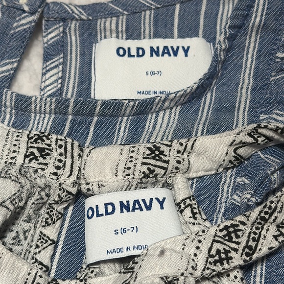 2 Girls Old Navy Summer Shirts, EUC, Size 6-7 - Picture 3 of 14
